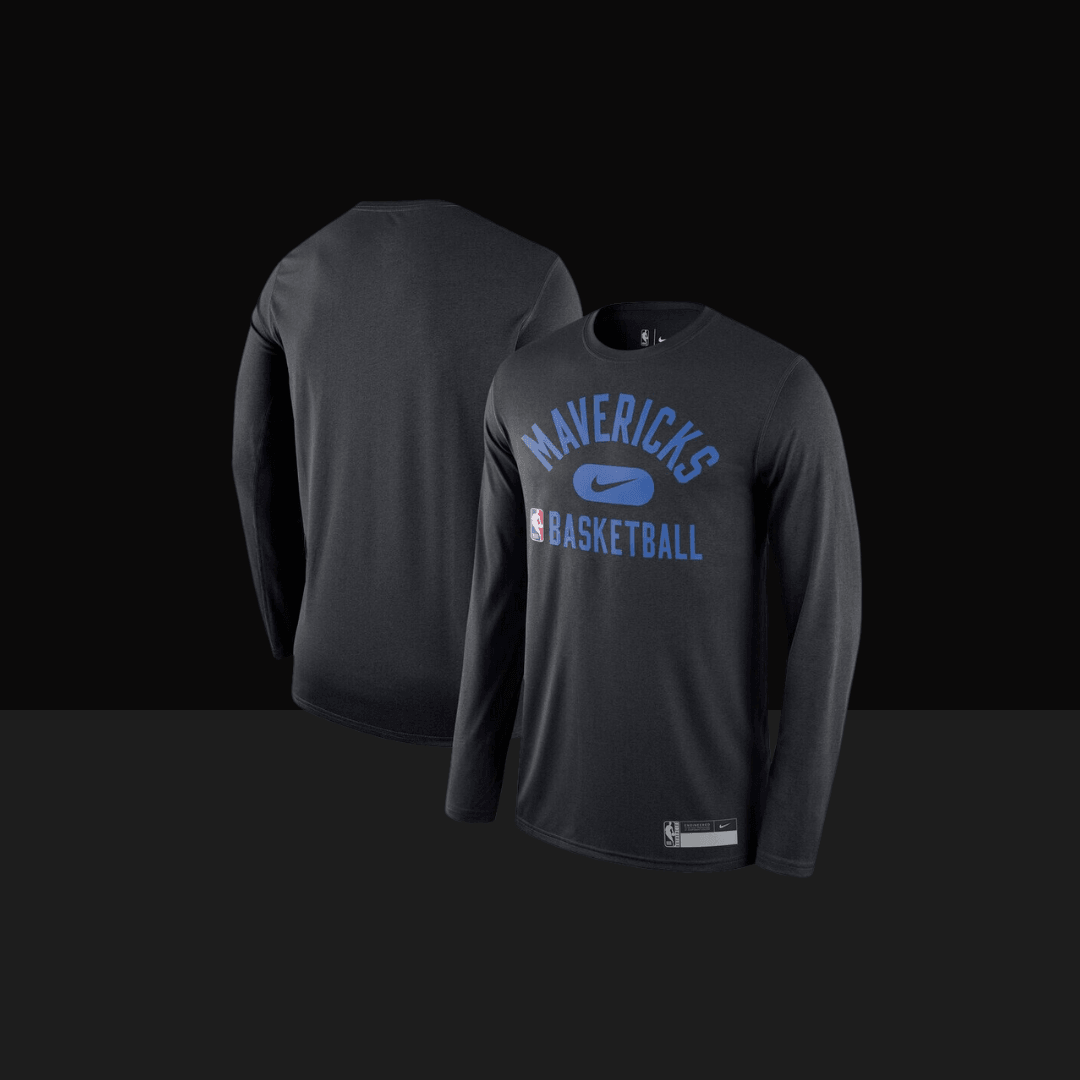 Dallas Mavericks 長袖　pro standard NBA Dallas Mavericks Nike 2021/22 On-Court Practice Legend Performance Lon