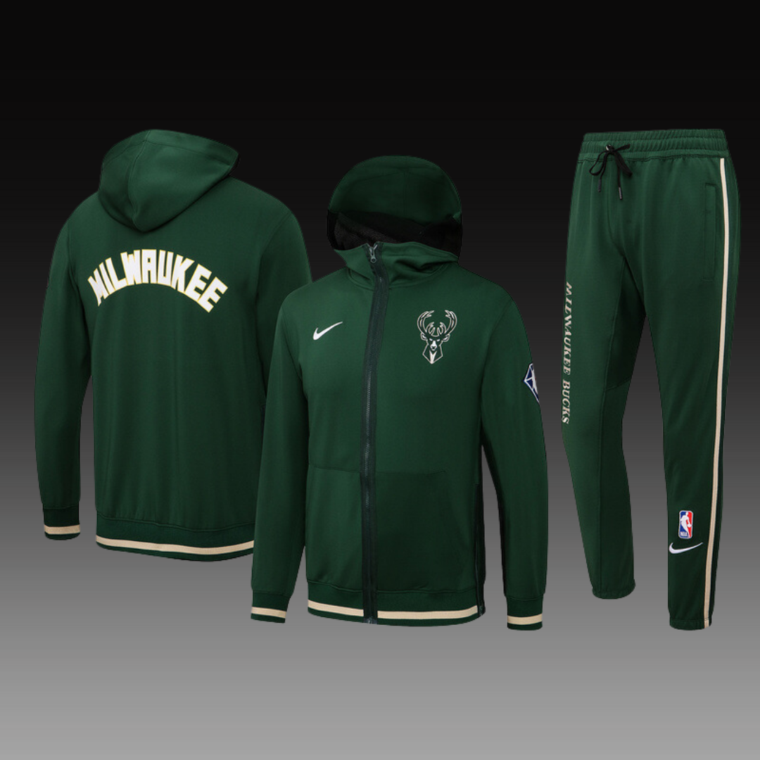 Bucks nike jacket best sale