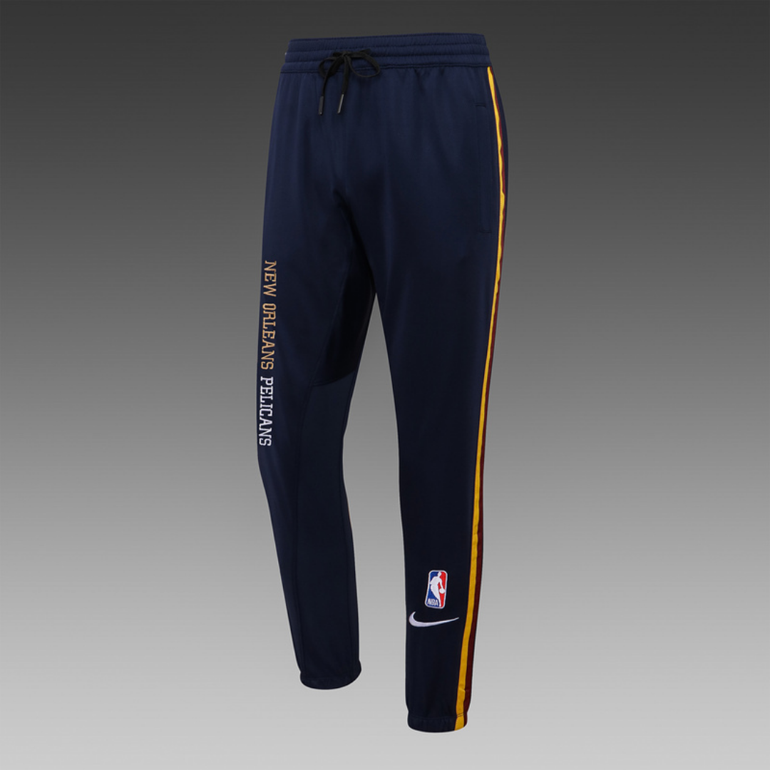 Nike New Orleans Pelicans 75th Anniversary Performance Showtime Jacket & Pants Set - Navy