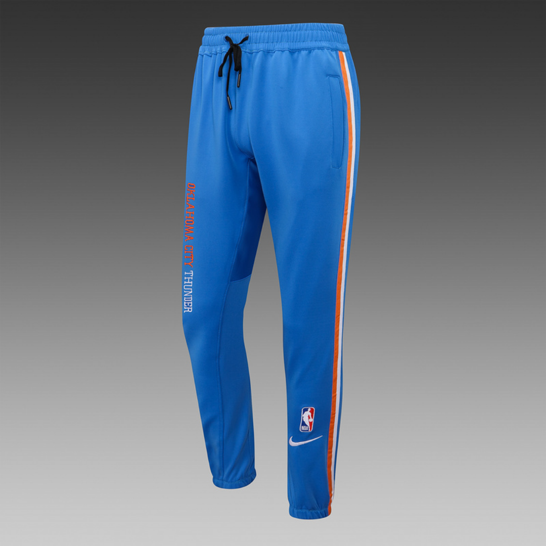 Nike Oklahoma City Thunder 75th Anniversary Performance Showtime Jacket & Pants Set - Blue