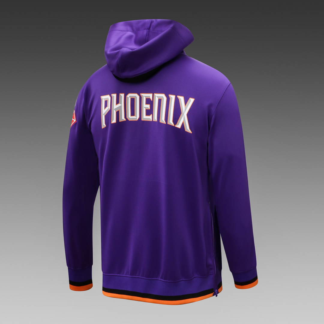 Nike Phoenix Suns 75th Anniversary Performance Showtime Jacket & Pants Set - Purple