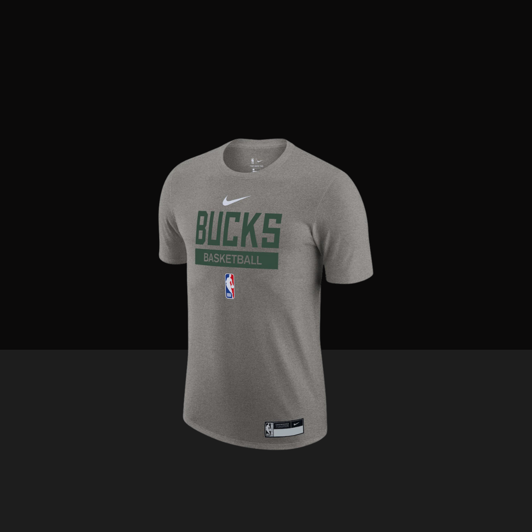 2022/23 Milwaukee Bucks Nike Practice Performance Camiseta de manga corta