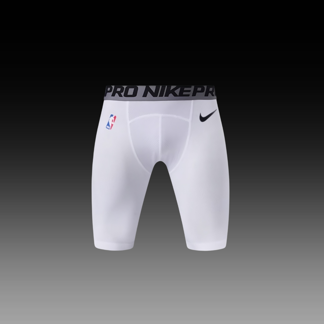 Nike NBA Elite PRO White Compression Boxers