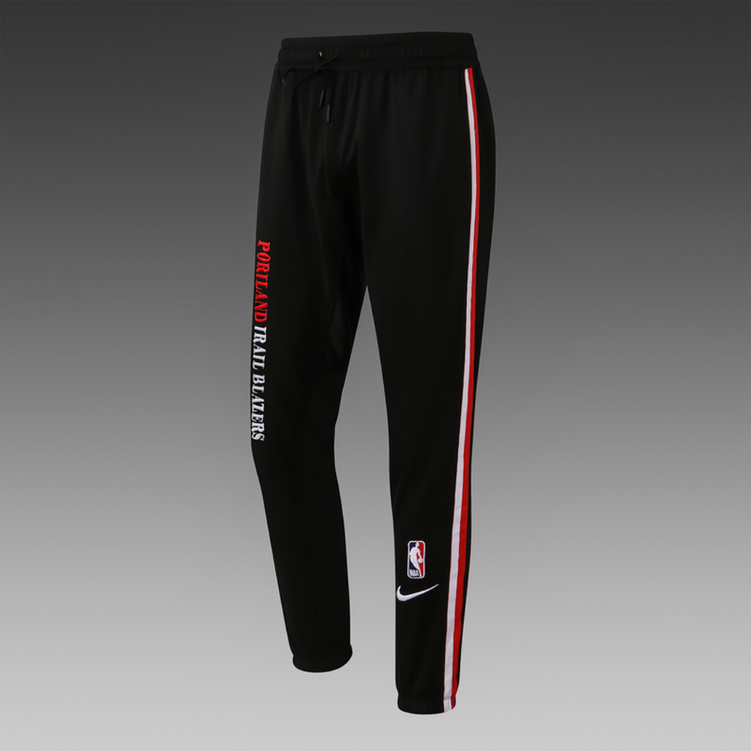 Nike Portland Trailblazers 75th Anniversary Performance Showtime Jacket & Pants Set - Black