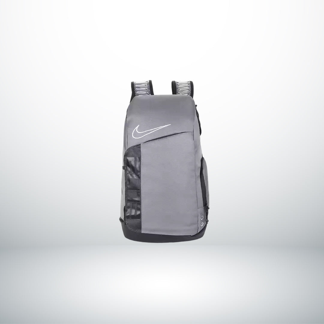 Nike Elite Pro Basketball Backpack - Grey / Dark Grey