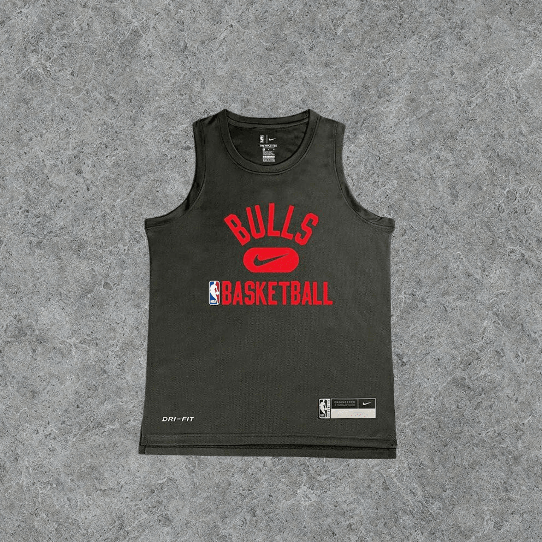 Chicago Bulls Nike 2021/22 On-Court Practice Legend Jersey - Basketb