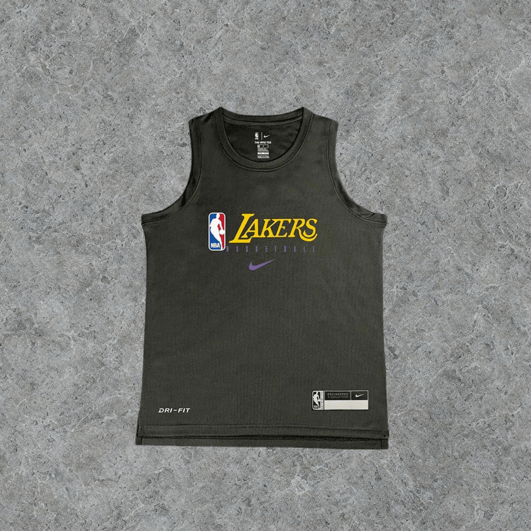 Los Angeles Lakers Nike Essential Practice Performance Jersey - Basketb