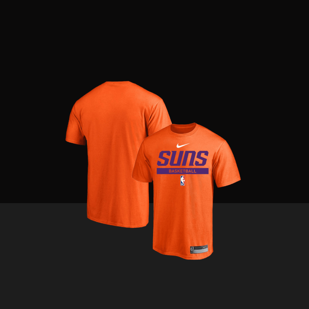 2022/23 Phoenix Suns Nike Practice Performance Short Sleeve T-Shirt - Basketb