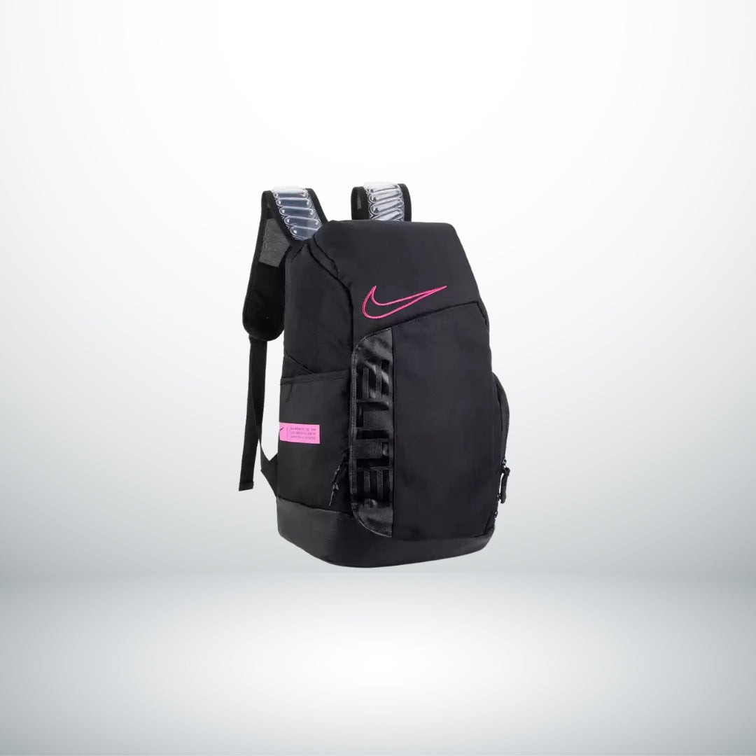 Nike Elite Pro Basketball Backpack - Black / Pink