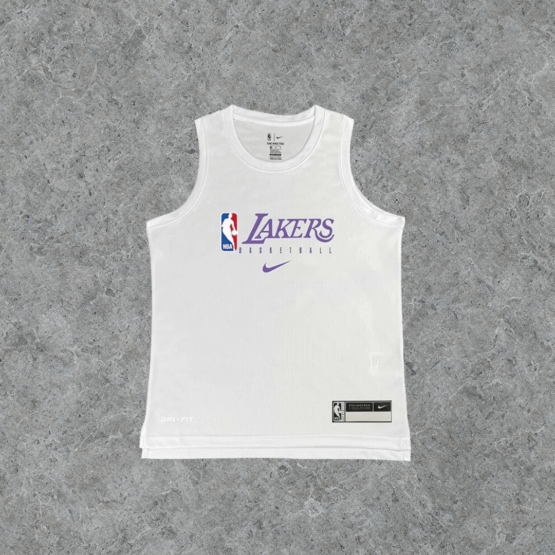 Los Angeles Lakers Nike Essential Practice Performance Jersey - Basketb