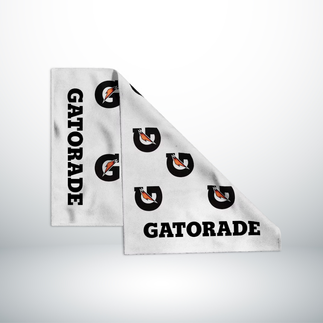 Asciugamano gatorade premium laterale