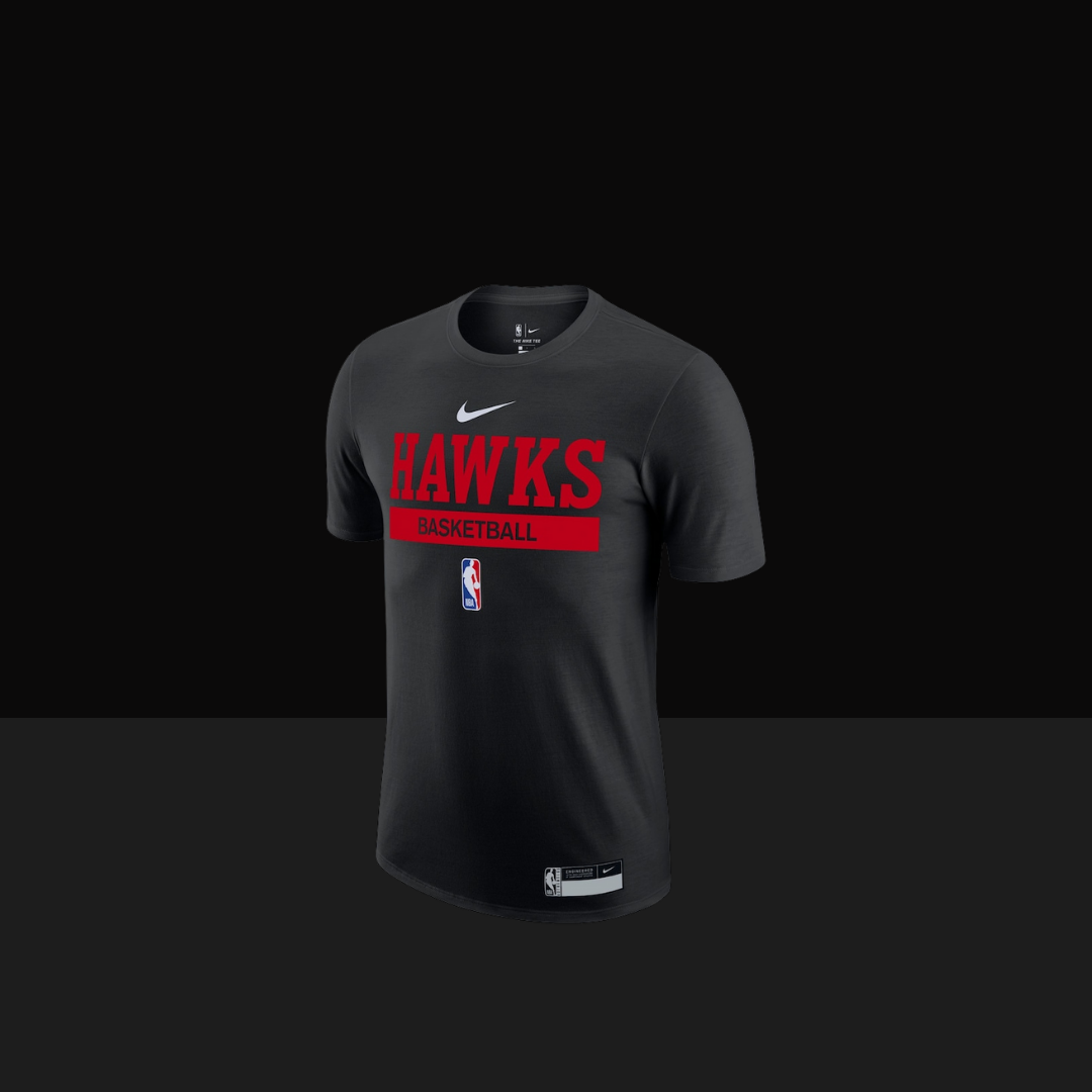 2022/23 Atlanta Hawks Nike Practice Performance Camiseta de manga corta