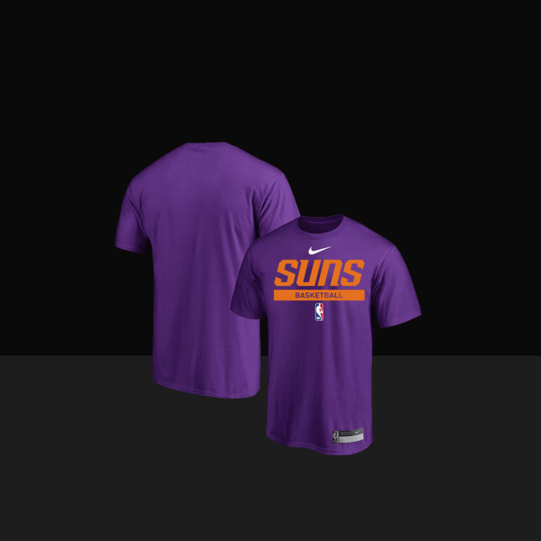 2022/23 Phoenix Suns Nike Practice Performance Short Sleeve T-Shirt - Basketb