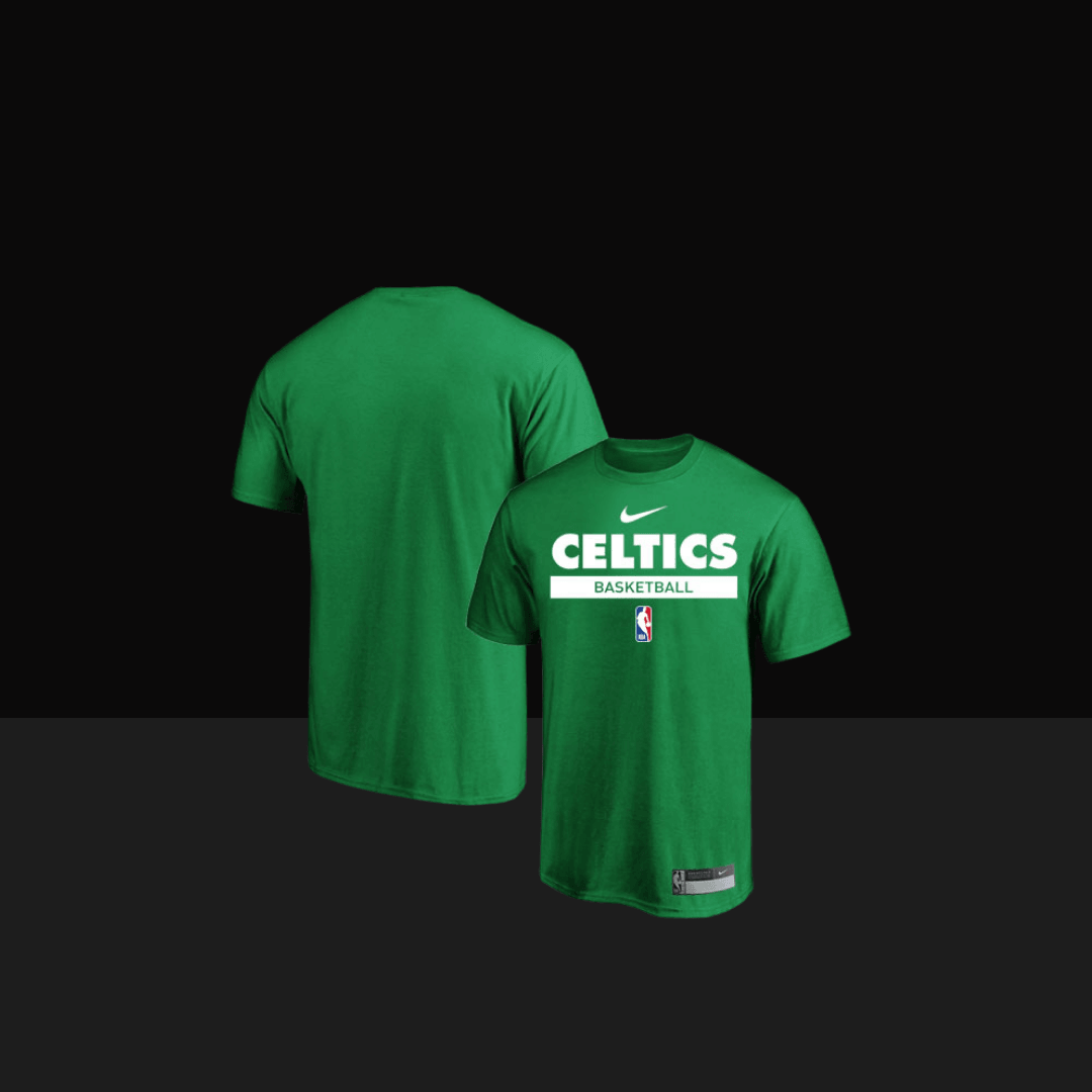 2022/23 Boston Celtics Nike Practice Performance Short Sleeve T-Shirt - Basketb