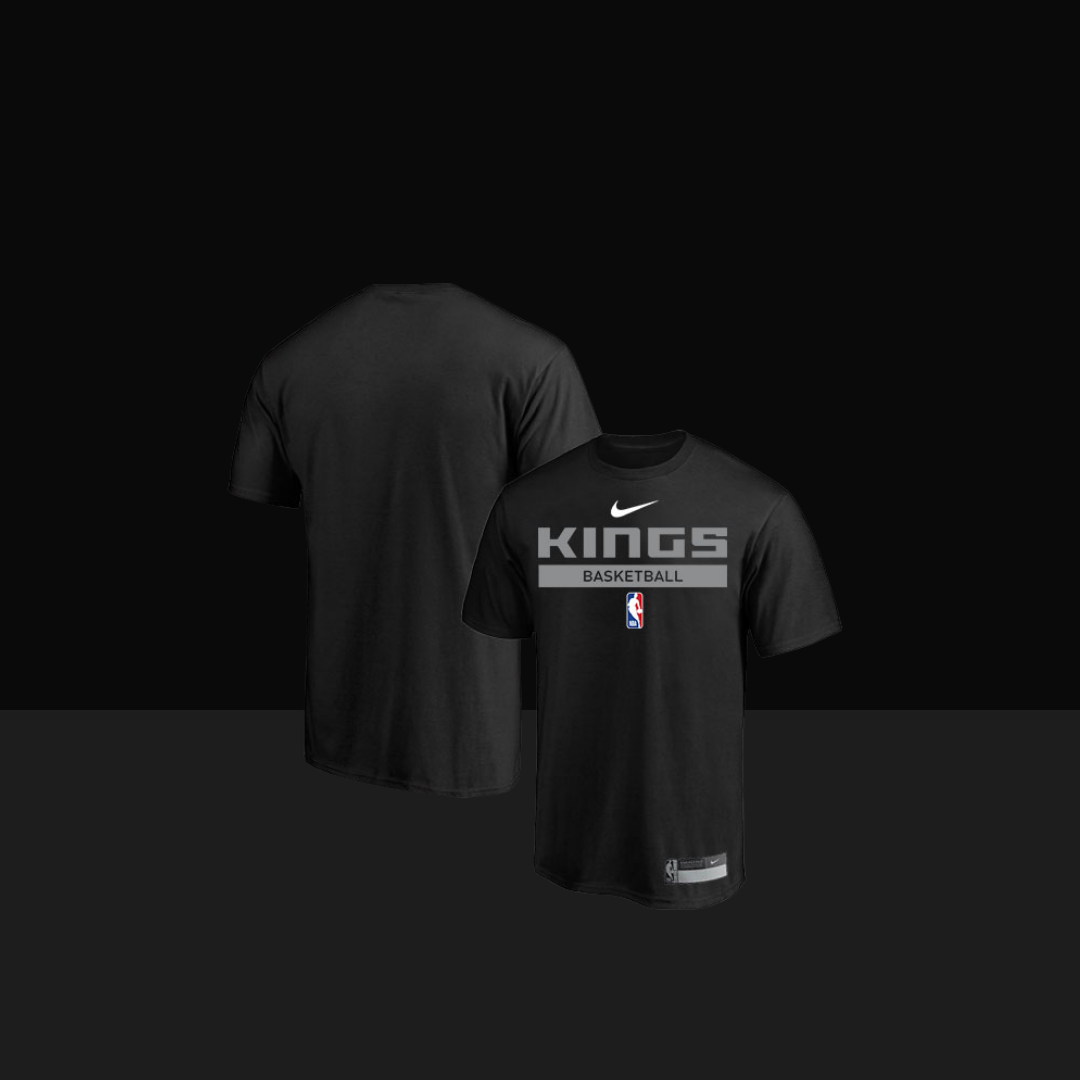 2022/23 Sacramento Kings Nike Practice Performance Camiseta de manga corta