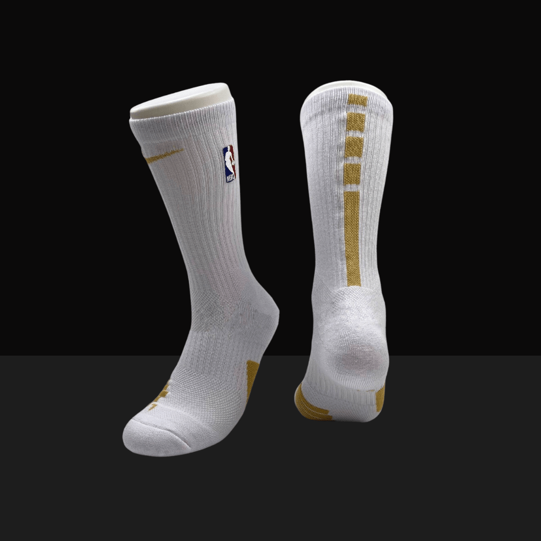 Nike NBA Elite Crew Socks Black Gold