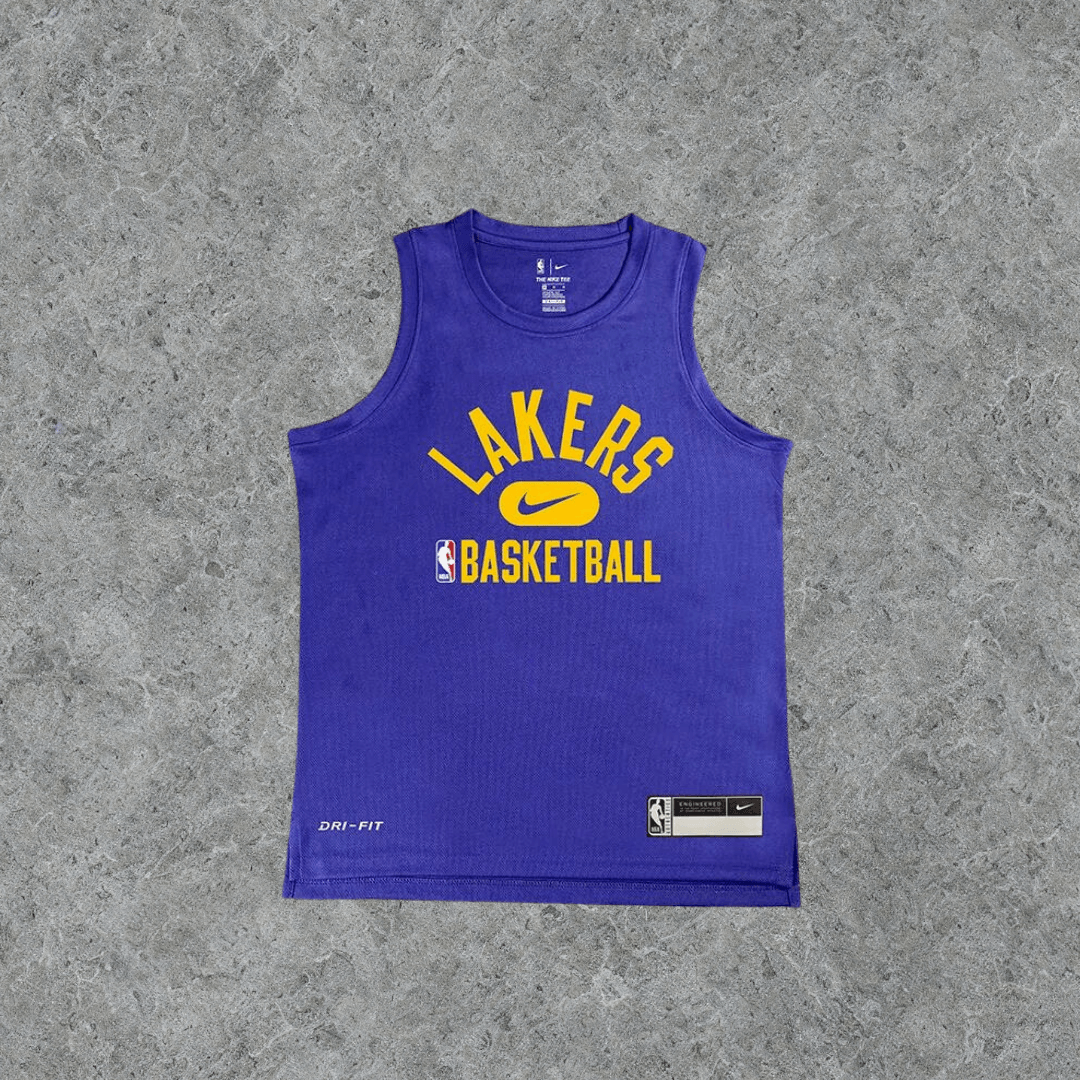 LA Lakers Nike 2021/22 On-Court Practice Legend Jersey - Basketb