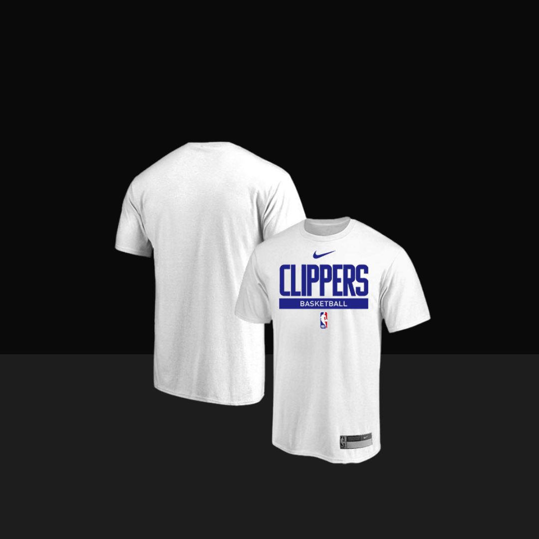 2022/23 Los Angeles Clippers Nike Practice Performance Short Sleeve T-Shirt - Basketb