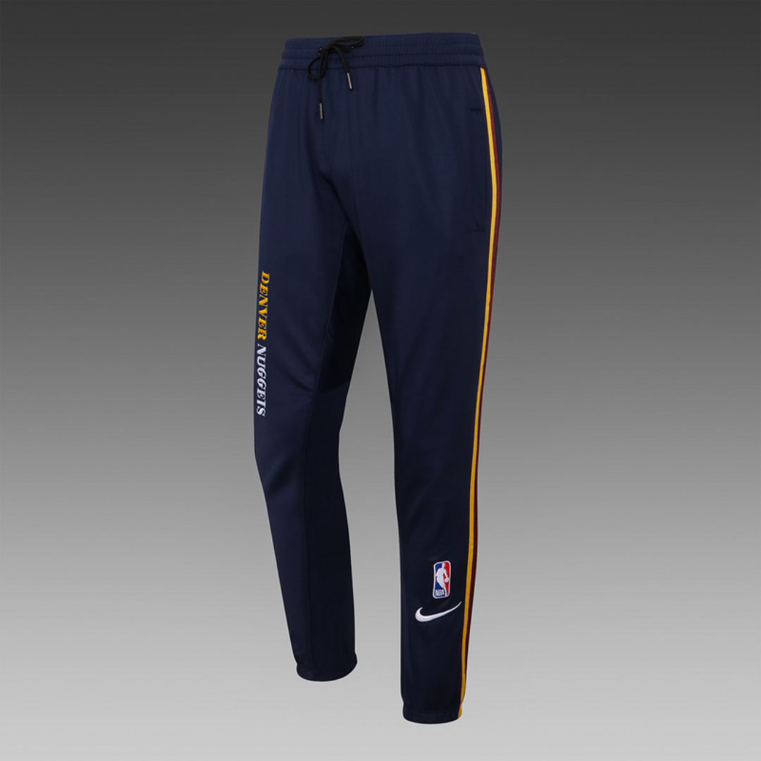 Nike Denver Nuggets 75th Anniversary Performance Showtime Jacket & Pants Set - Navy