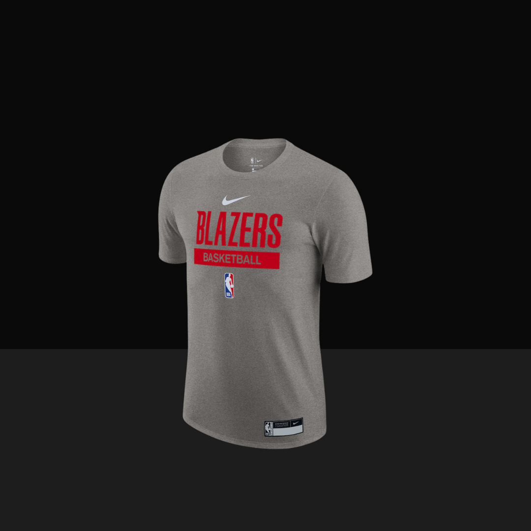 Portland Trailblazers Nike 2022/23 Legend On-Court Practice Performance Short Sleeve T-Shirt Nike Practice Performance Short Sleeve T-Shirt