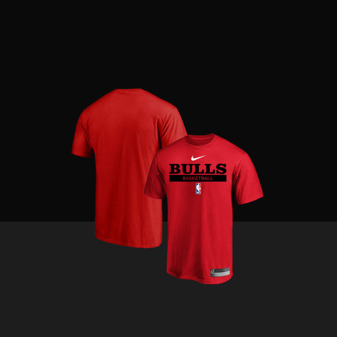 2022/23 Chicago Bulls Nike Practice Performance T-shirt a maniche corte