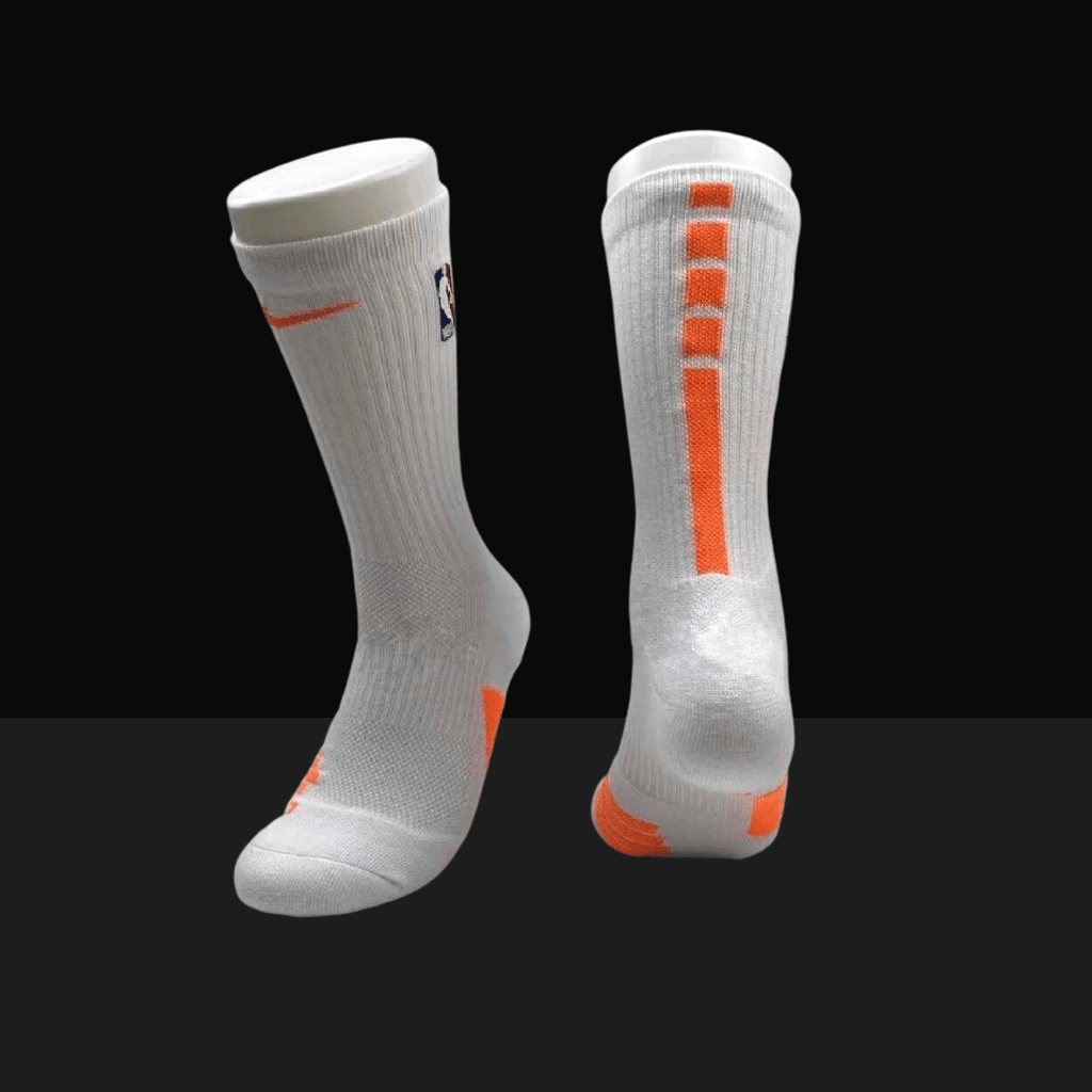 Orange nike basketball socks shop