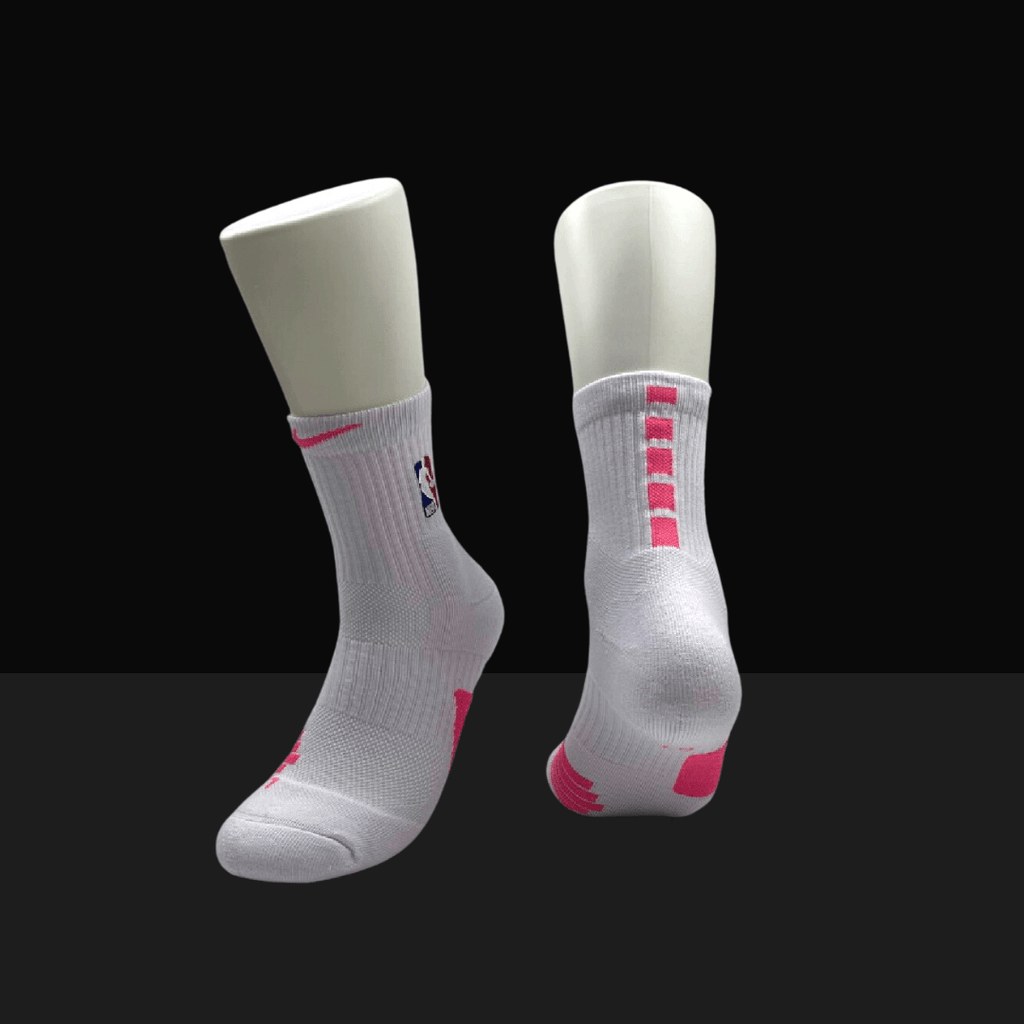 Basketball socks white best sale