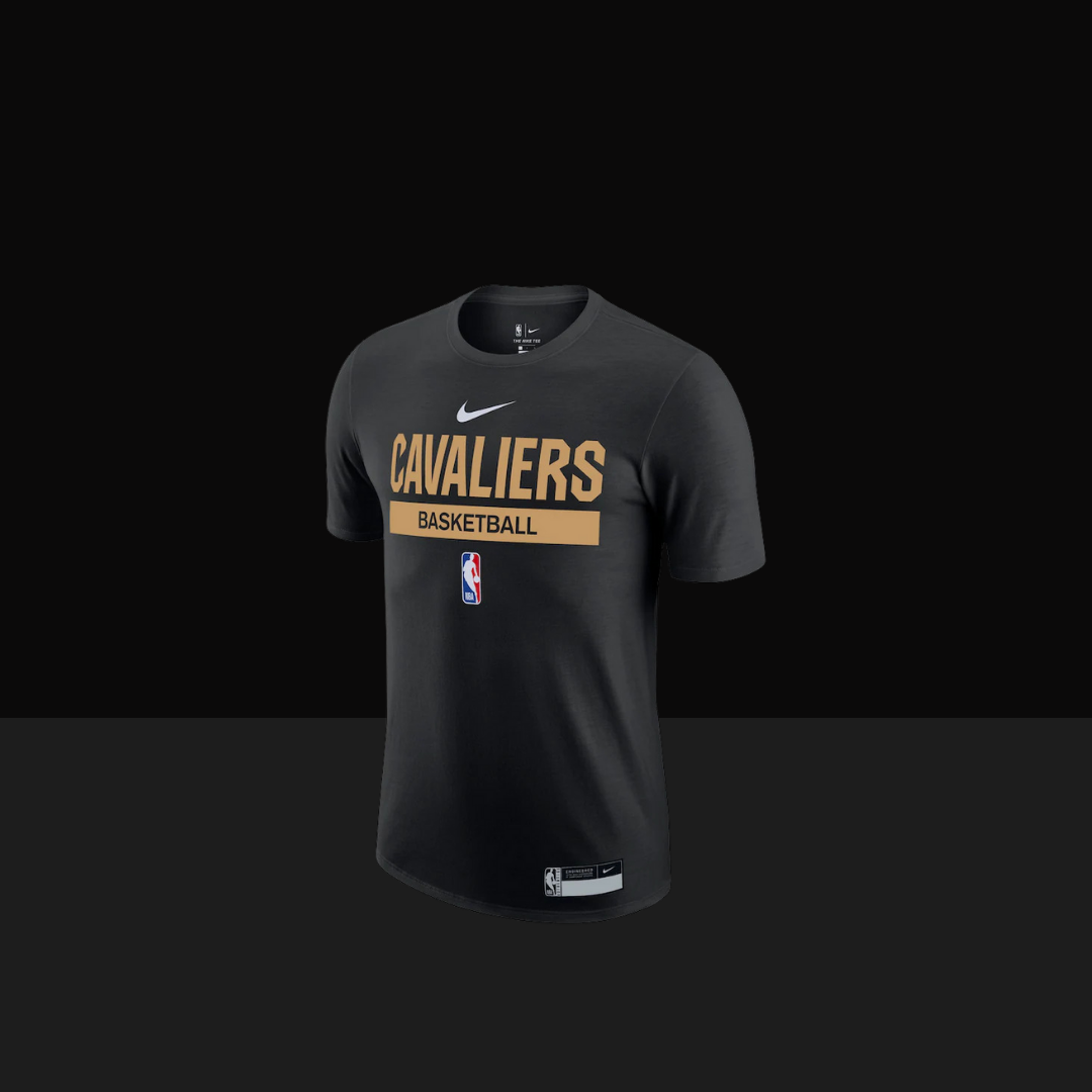 2022/23 Cleveland Cavaliers Nike Pratiques Performance Performance à manches courtes