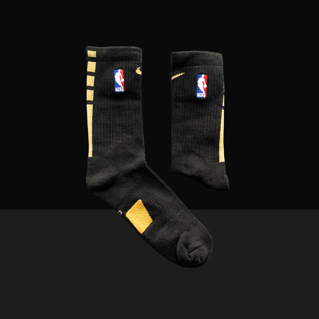 Black and gold elite socks online