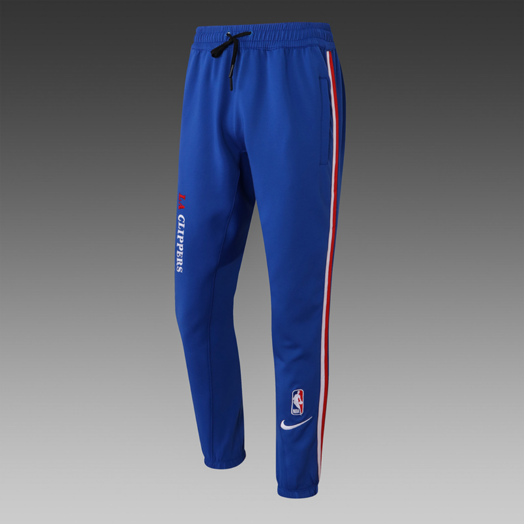 Nike Los Angeles Clippers 75th Anniversary Performance Showtime Jacket & Pants Set - Blue