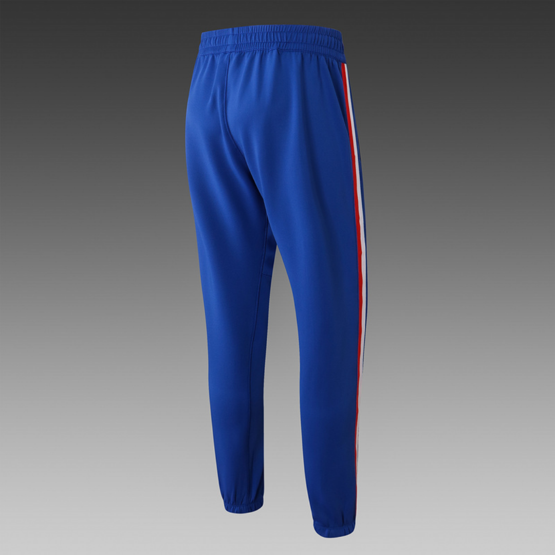 Nike Los Angeles Clippers 75th Anniversary Performance Showtime Jacket & Pants Set - Blue