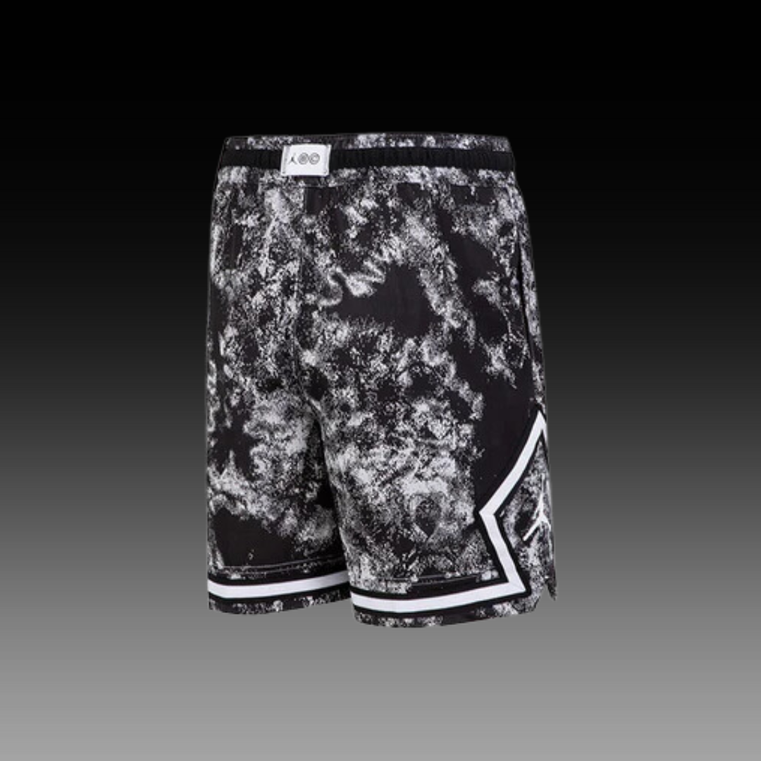 Air Jordan Diamond Basketball Shorts 'Black White'