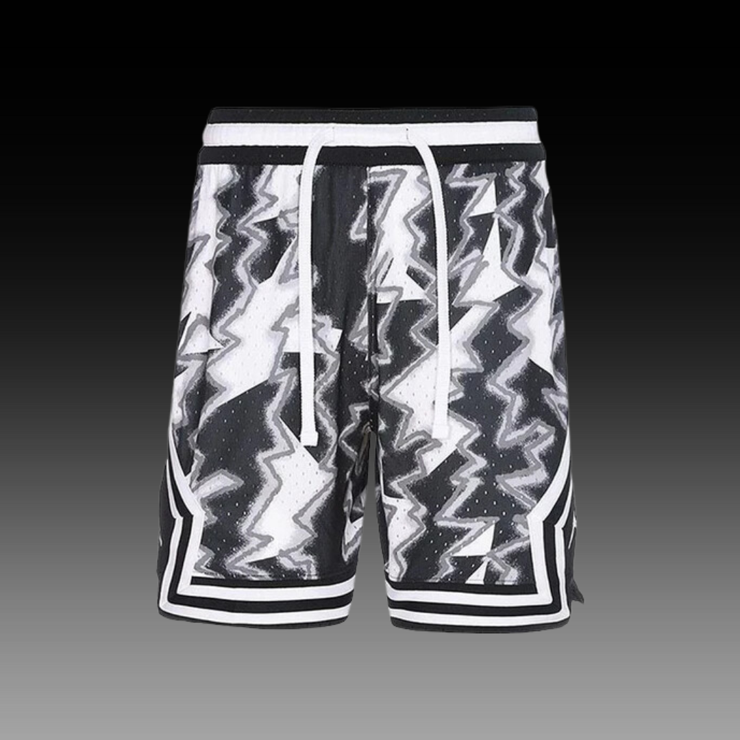 Air Jordan Dri-FIT Sport Diamond 'Black White' Shorts