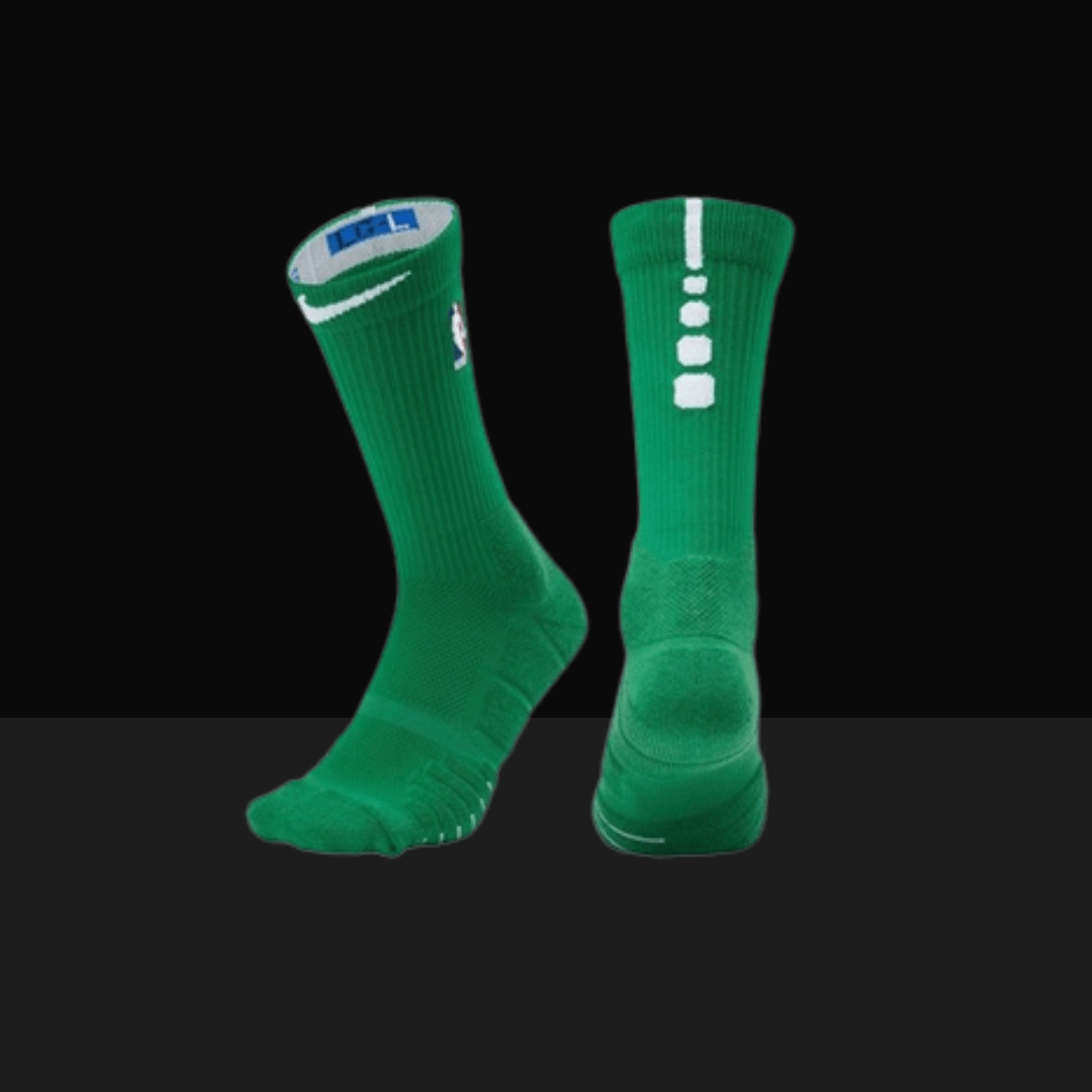 Nike NBA Elite Quick Crew Socks - Green - Basketb