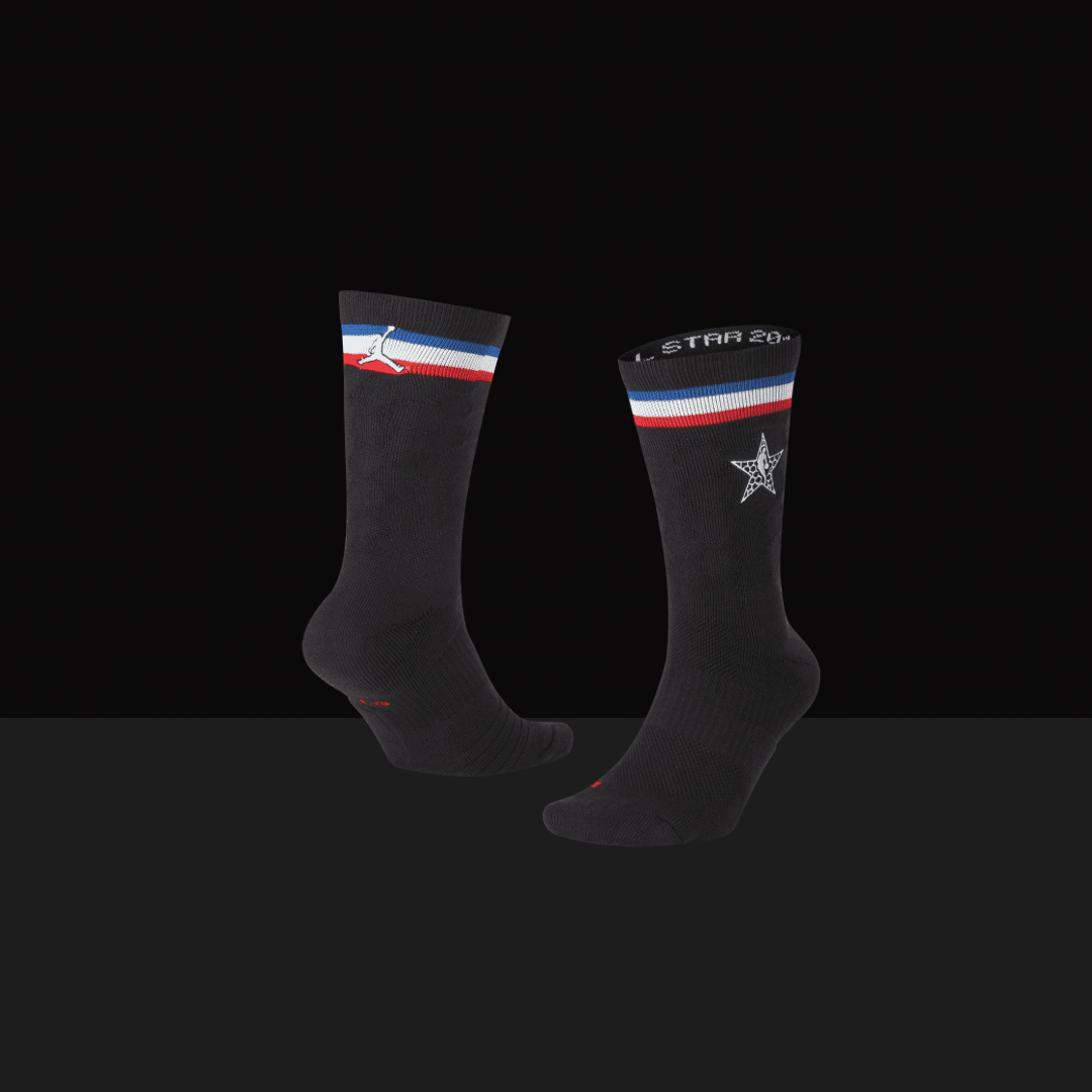 Jordan NBA All-Star Elite Crew Socks - Basketb