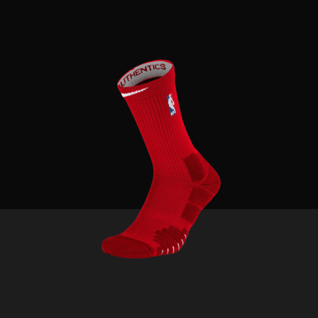 Nike NBA Elite Quick Crew Socks - Red - Basketb