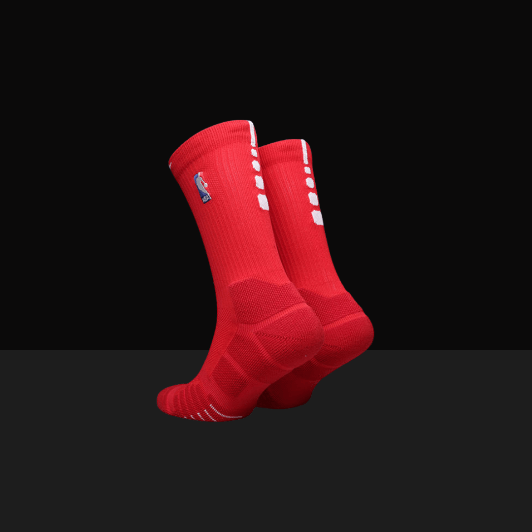 Nike NBA Elite Quick Crew Socks - Red - Basketb