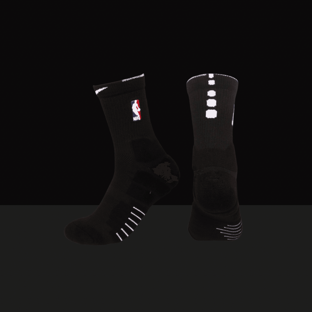 Nike NBA Elite Quick Mid Length Socks Black