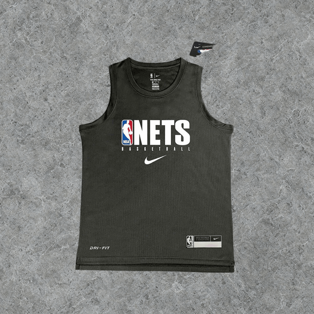 Brooklyn Nets Nike Essential Practice Performance Jersey - Basketb