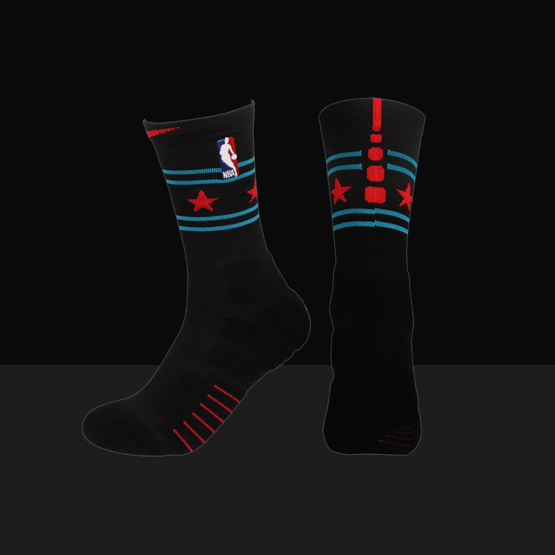 Nike NBA Elite Socks - Chicago Bulls City Edition 2018, On Feet