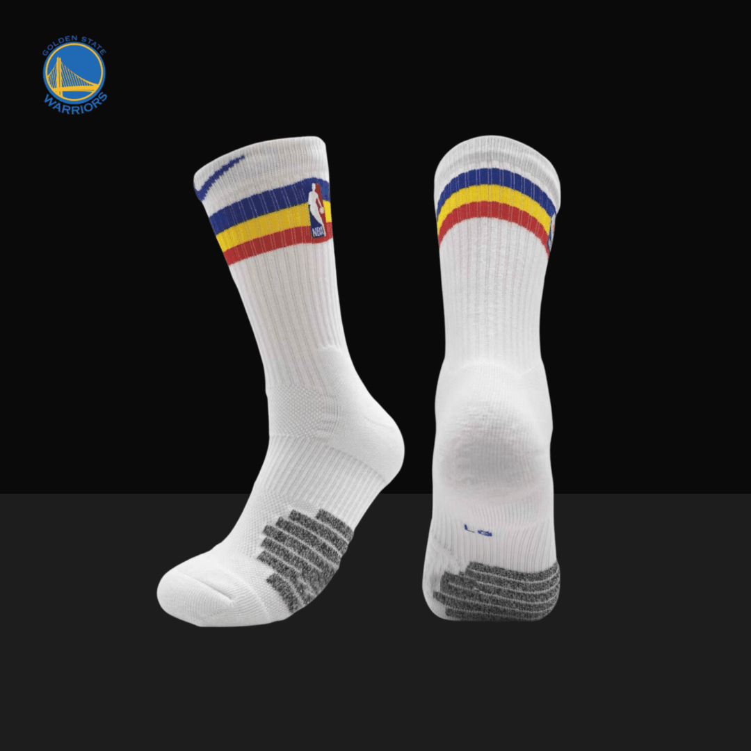 Nike NBA Elite Crew Socks - Warriors City Edition