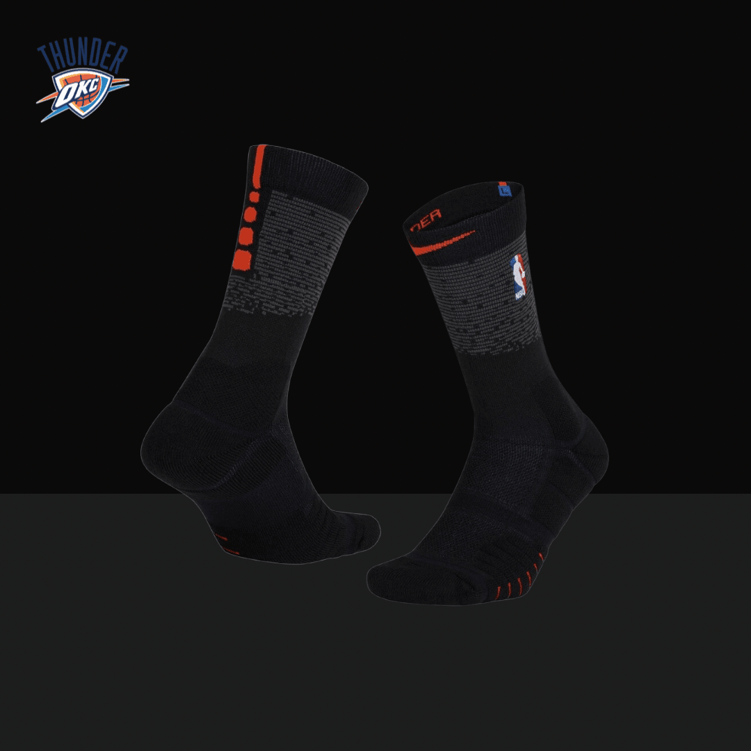 Nike NBA Elite Socks - OKC City Edition 2017 - Basketb