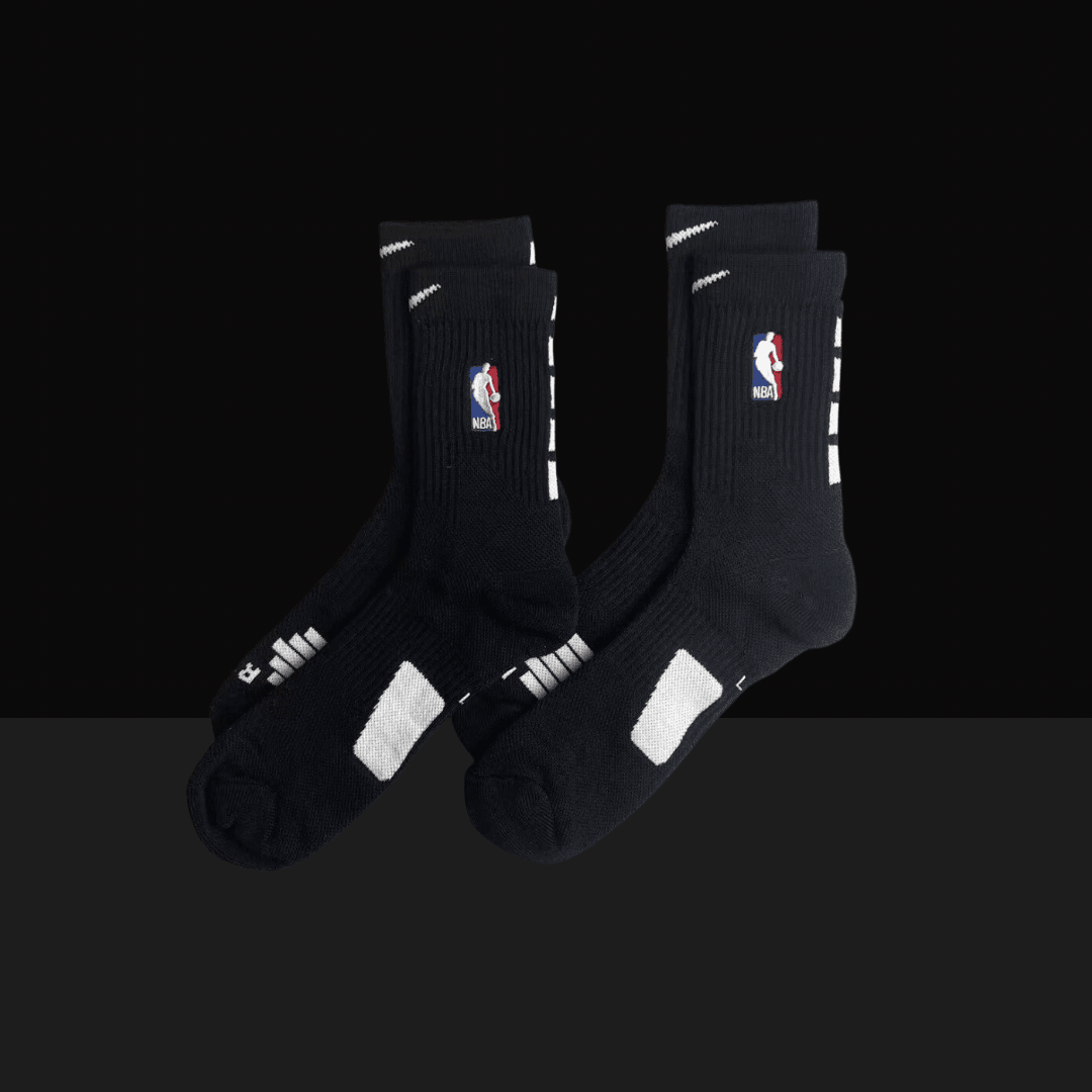 Nike NBA Elite Socks Mid-Length - Black/White