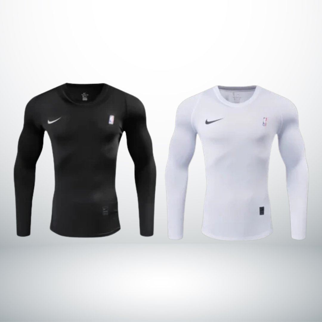 T-shirt à manches longues de compression Nike NBA Pro Combat